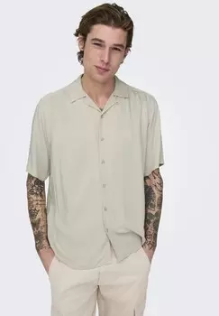 Рубашка ONSDASH LIFE SOLID Only & Sons, светло-серый