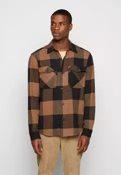 Рубашка ONSMILO CHECK OVERSHIRT Only & Sons, куропатка