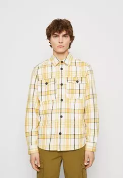 Рубашка ONSMILO OVR CTN CHECK LS NOOS Only & Sons, цвет ochre