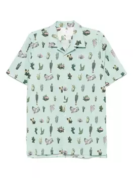 Рубашка «Опунция» PS Paul Smith, зеленый