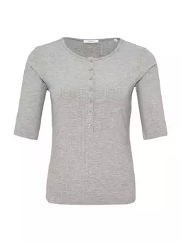 Рубашка Opus Sefania, пестрый серый