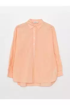 Рубашка - Оранжевая - Oversize LC Waikiki, оранжевый