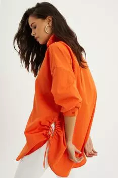 Рубашка – оранжевая – стандартного кроя. Cool & Sexy, оранжевый