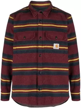 Рубашка Oregon в полоску Carhartt WIP, красный