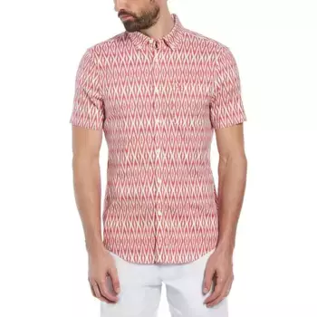 Рубашка Original Penguin Ev Aop Diamond Geo, красный