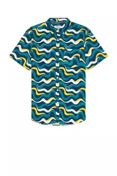 Рубашка Original Penguin Short Sleeve, цвет Deep Dive