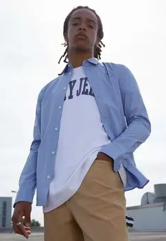 Рубашка ORIGINAL STRETCH SHIRT Tommy Jeans, лавандовый блеск