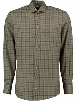 Рубашка OS-Trachten Jagdhemd Xirema, цвет khaki/schlamm