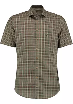 Рубашка OS Trachten Piwaya, оливковый