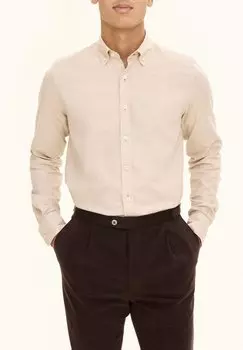 Рубашка Oscar Jacobson, бежевый