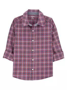 Рубашка OshKosh, цвет rot/blau