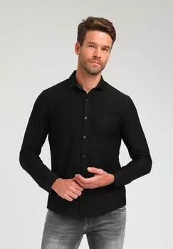Рубашка Ottoman Gabbiano, черная