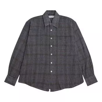 Рубашка Our Legacy Above Shirt 'Bazaar', синий