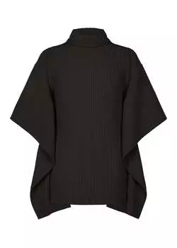 Рубашка overflow Homme Pliss Issey Miyake, черный