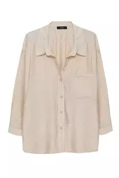 Рубашка Oversize на пуговицах Stone QUZU