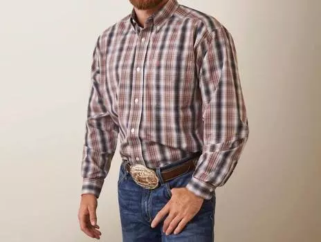 Рубашка Owen Classic Fit без складок цвета мускатный орех ARIAT, цвет nutmeg