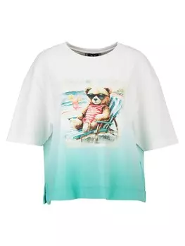 Рубашка оверсайз 19V69 ITALIA Petonia, зеленый