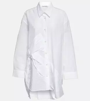 Рубашка оверсайз ACNE STUDIOS, белый
