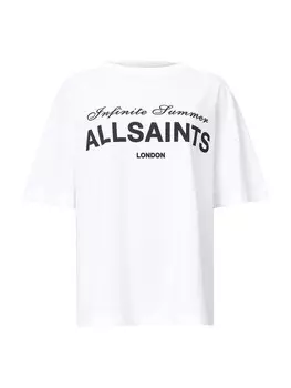 Рубашка оверсайз AllSaints AVRI, белый