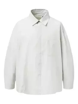 Рубашка оверсайз Amomento, белый