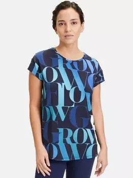 Рубашка оверсайз Betty Barclay, синий