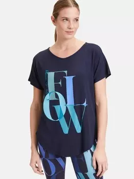 Рубашка оверсайз Betty Barclay, синий