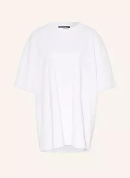 Рубашка оверсайз Black Palms, белый