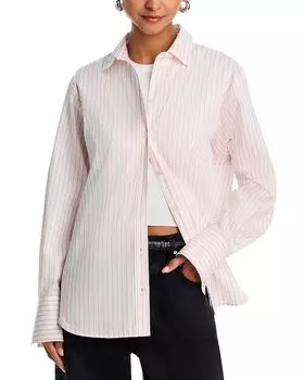 Рубашка оверсайз FRAME, розовый