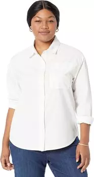 Рубашка оверсайз Hudson Jeans, белый