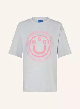 Рубашка оверсайз Hugo Blue, серый