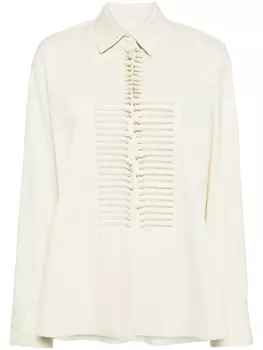 Рубашка оверсайз JNBY, бежевый