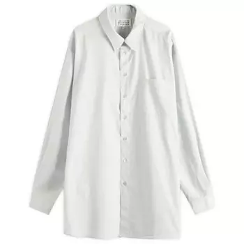 Рубашка оверсайз Maison Margiela, голубой