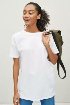 Рубашка оверсайз Next, белый