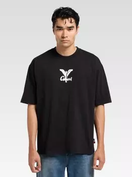 Рубашка оверсайз от pauli Carlo Colucci, черный