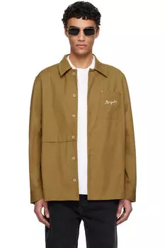 Рубашка оверсайз Rowe Axel Arigato, коричневый