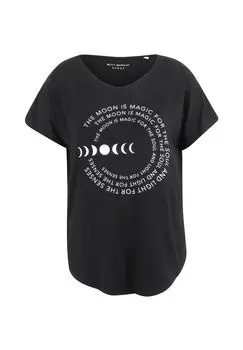 Рубашка оверсайз с V-образным вырезом BETTY BARCLAY, черный