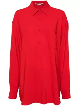 Рубашка оверсайз STELLA MCCARTNEY, красный