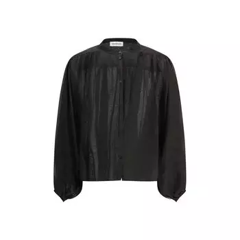 Рубашка оверсайз True Standard, черный