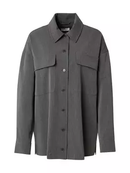 Рубашка оверсайз VERSTIQUE, серый