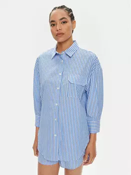 Рубашка оверсайз Vicolo, синий