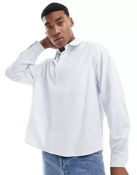 Рубашка оверсайз в полоску ASOS DESIGN