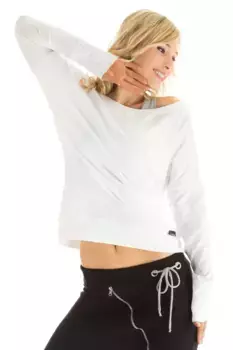 Рубашка оверсайз Winshape "Longsleeve WS2", белый