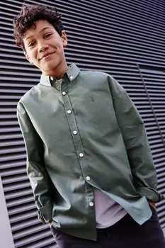 Рубашка Оксфорд (3 16 лет) Next, зеленый