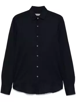 Рубашка оксфорд Canali, синий