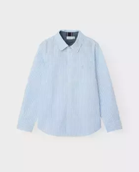 Рубашка Оксфорд для мальчика name it, синий