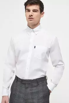 Рубашка Oxford Easy Iron на пуговицах Next, белый
