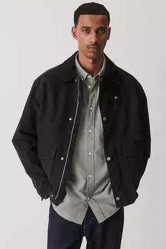 Рубашка Оксфорд классического кроя H&M, зеленый