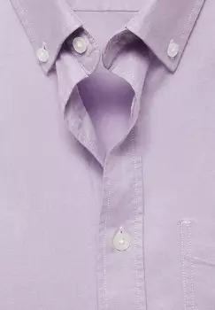 Рубашка OXFORD Mango, фиолетовый