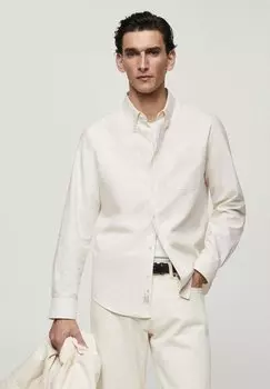 Рубашка OXFORD Mango, молоко