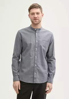 Рубашка OXFORD MIT BRUSTTASCHE TOM TAILOR, серый